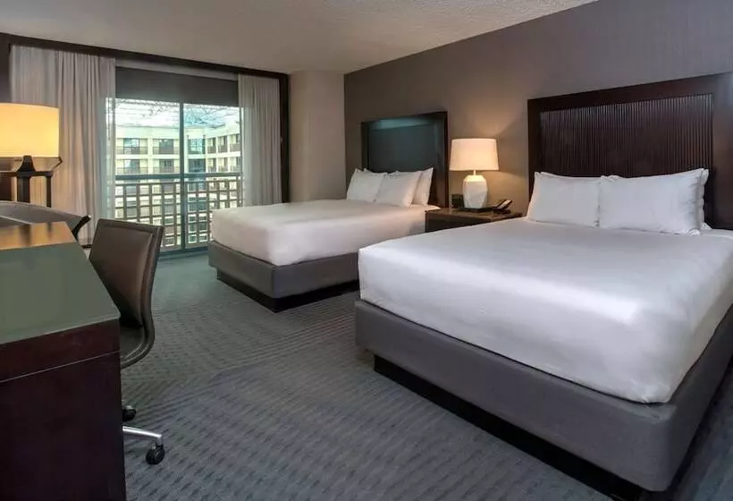 اتاق استاندارد با 2 تخت دوبل, Hyatt Regency San Francisco Airport