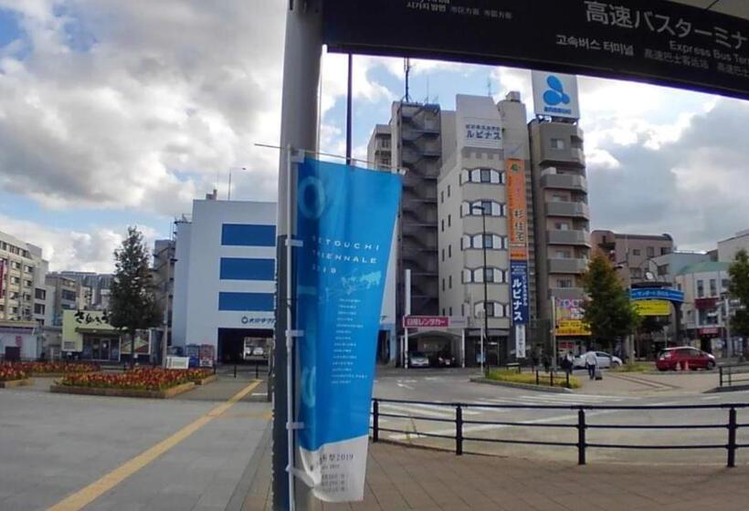 غرفة قياسية رباعية, 女性用 Art Setouchi Triennale Hotel Female Only