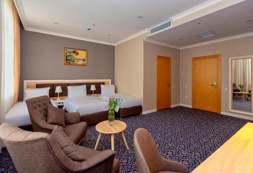 اتاق سوپریور با چشم‌انداز شهر, Golden City Hotel Baku