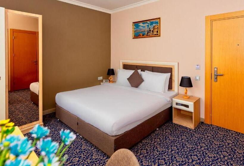 اتاق استاندارد با چشم‌انداز باغ, Golden City Hotel Baku