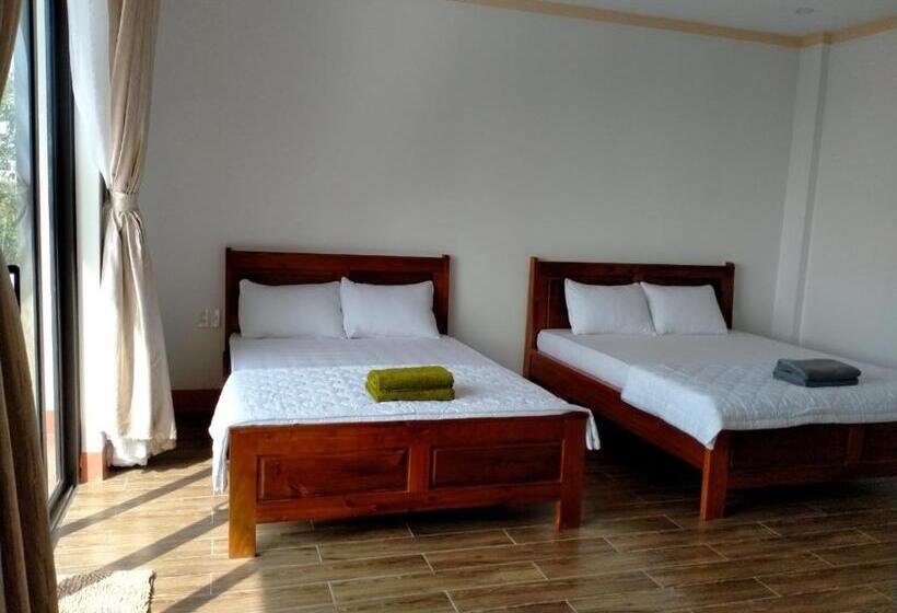 اتاق استاندارد چهار تخته با چشمانداز دریا, Kim Lien Phu Quoc Guesthouse