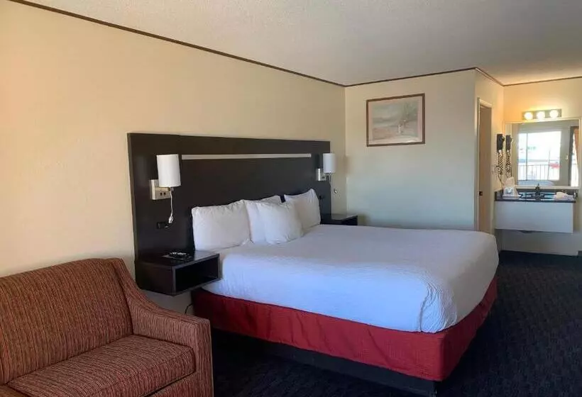 ダブルベッドスタンダードルーム, Americas Best Value Inn Wall