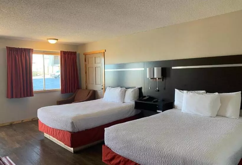 スタンダードルーム, Americas Best Value Inn Wall