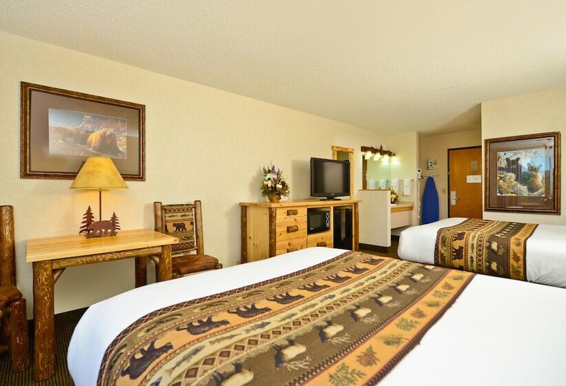 스탠다드 룸 더블 침대 2개, Kelly Inn West Yellowstone