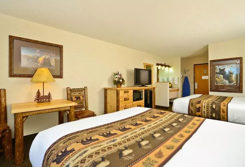 اتاق استاندارد با 2 تخت دوبل, Kelly Inn West Yellowstone
