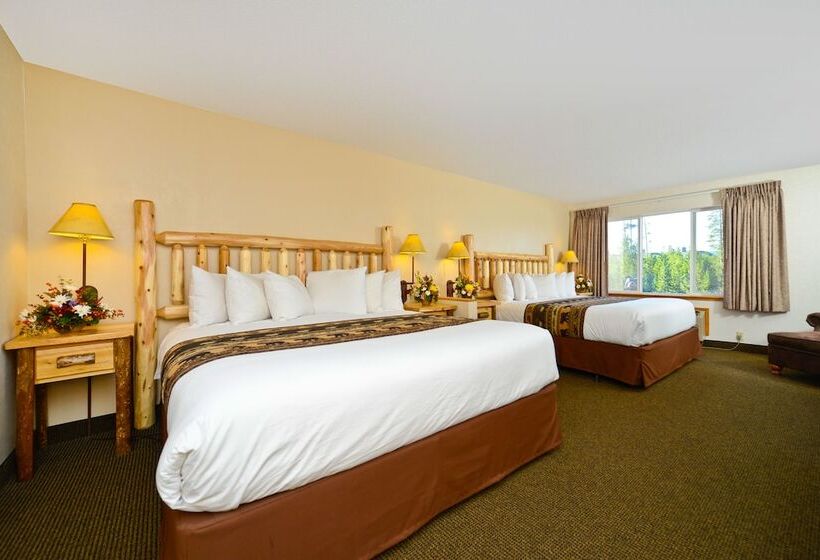 غرفة ديلوكس سرير كينج, Kelly Inn West Yellowstone