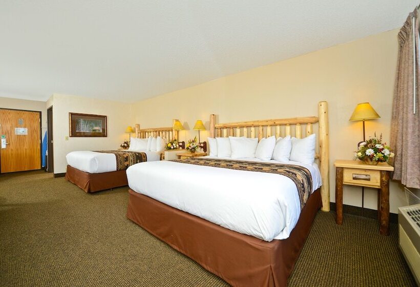 스탠다드 룸 킹사이즈 침대, Kelly Inn West Yellowstone