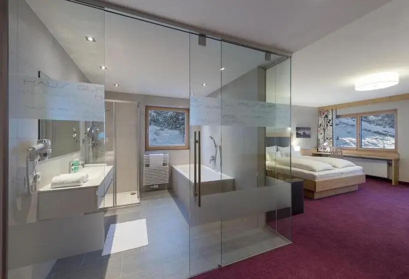 اتاق سوپریور با بالکن, Skihotel Haus Gurgl