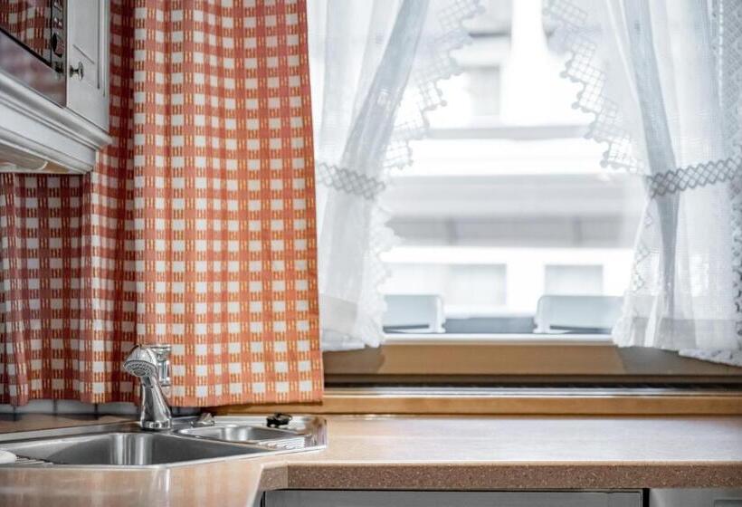 バルコニー付2ベッドルームアパートメント, Skihotel Haus Gurgl