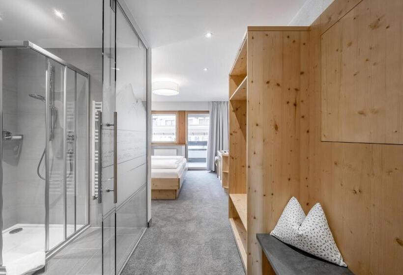 Апартаменты 2 Спальни с Балконом, Skihotel Haus Gurgl