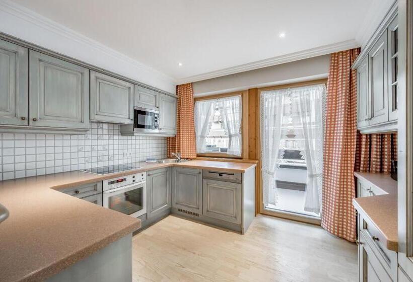 バルコニー付2ベッドルームアパートメント, Skihotel Haus Gurgl