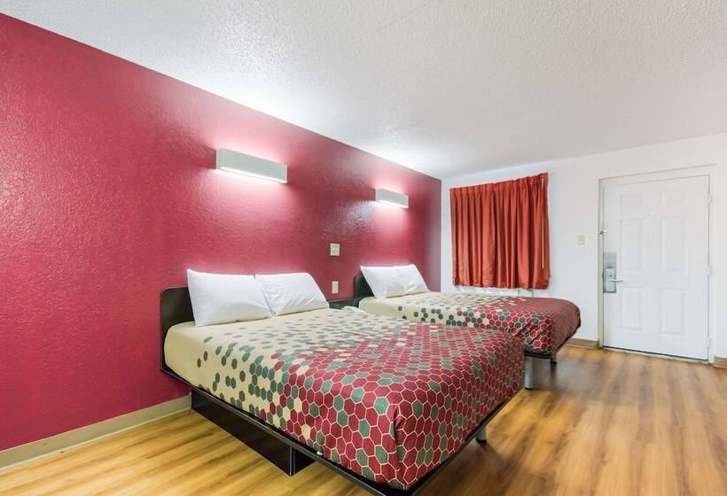 Номер Стандарт 2 Двуспальные Кровати, Econo Lodge