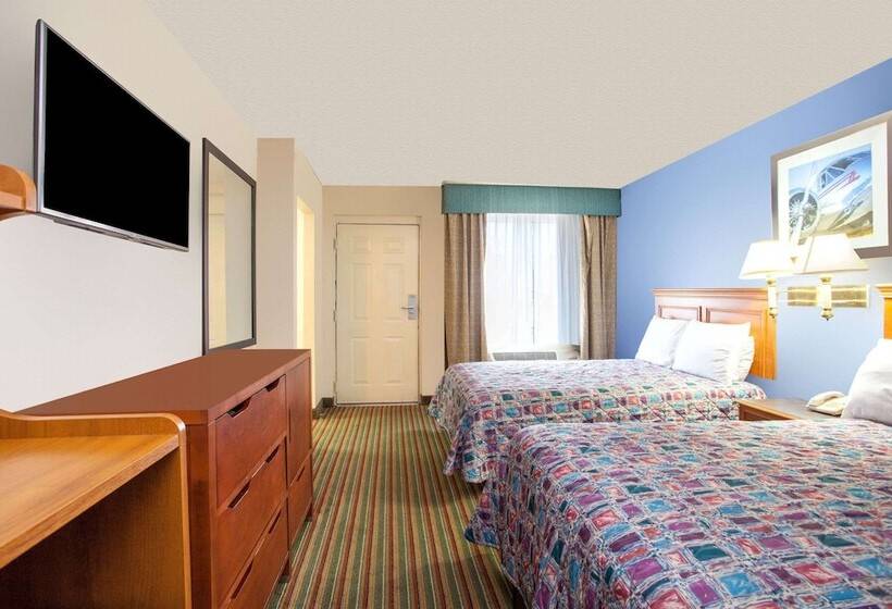 غرفه قياسيه سريرين مزدوجين, Knights Inn   Lithonia