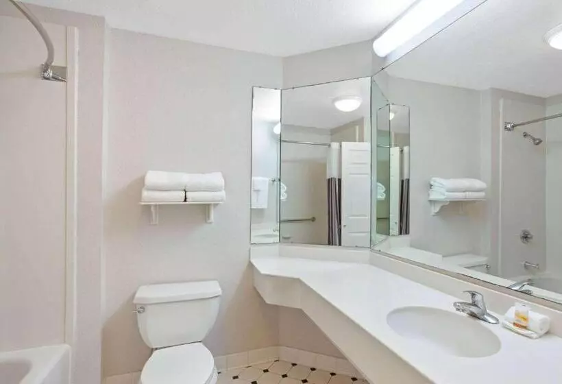 キングサイズベッドのデラックスルーム, La Quinta By Wyndham Houston Galleria Area