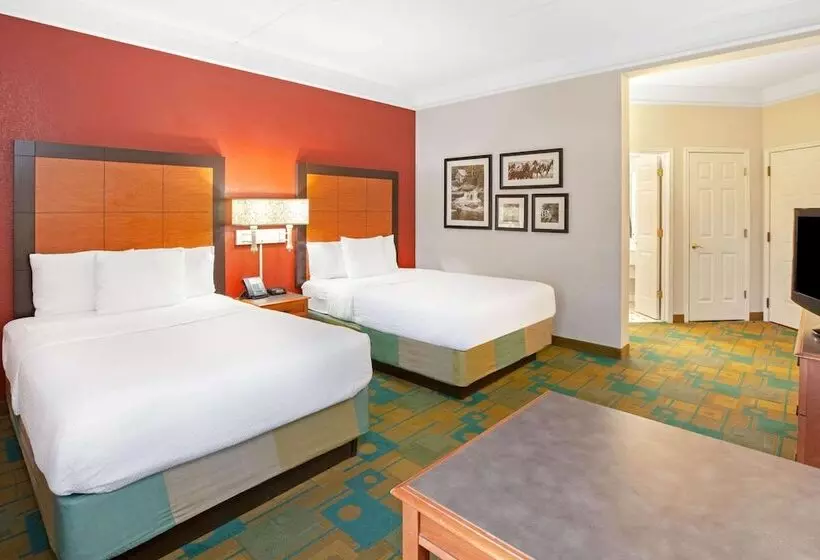 ２ダブルベッドのスタンダードルーム, La Quinta By Wyndham Houston Galleria Area