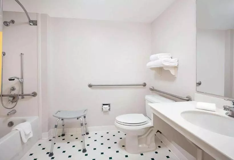 身障者適用キングサイズベッドルーム, La Quinta Inn & Suites By Wyndham Ocala