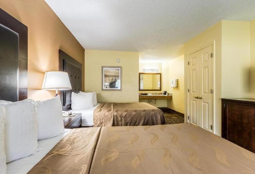 غرفه قياسيه سريرين مزدوجين, Quality Inn Clemson Near University