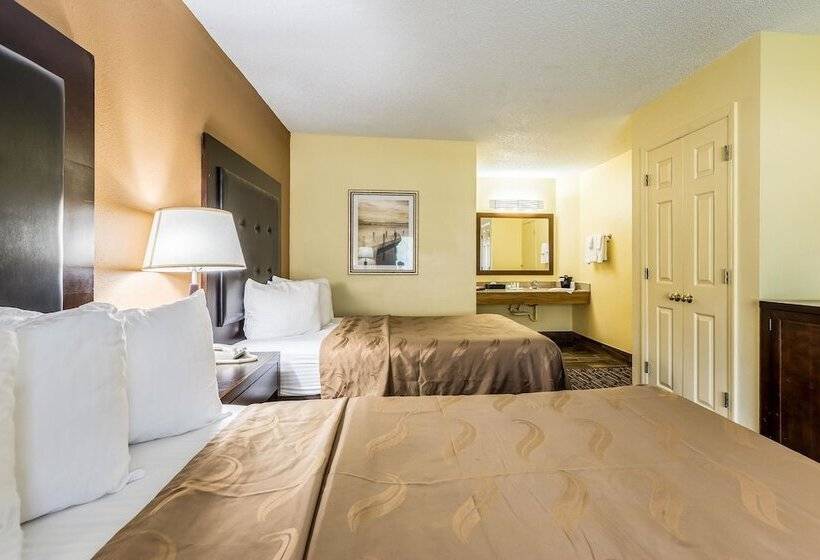 غرفه قياسيه سريرين مزدوجين, Quality Inn Clemson Near University