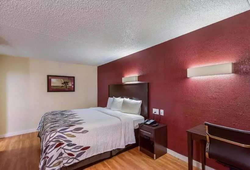 キングサイズベッドのスタンダードルーム, Red Roof Inn Plano