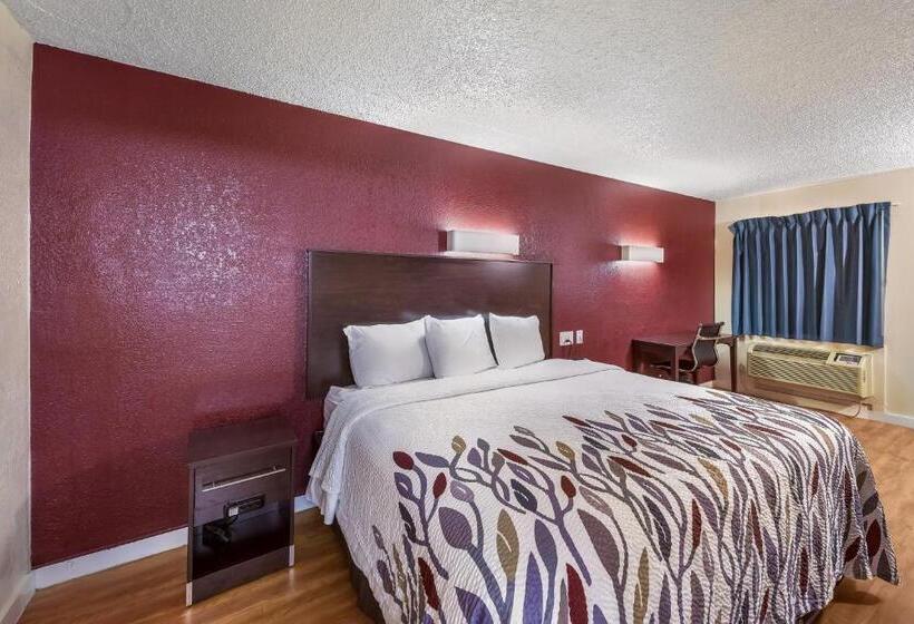 带大床的标准间, Red Roof Inn Plano