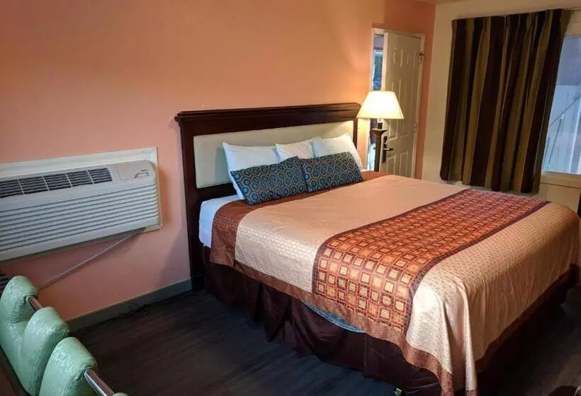اتاق استاندارد با تخت بزرگ, La Hacienda Motel