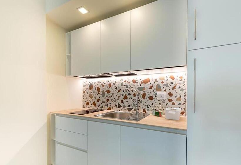 带1个卧室的公寓, Carducci