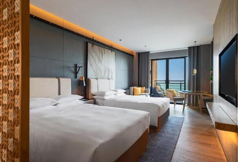 غرفة سوبيريور مطلّة علي البحر, Renaissance Xiamen