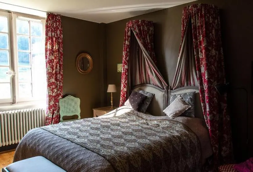 キングサイズベッドのスタンダードルーム, Château De Pramenoux