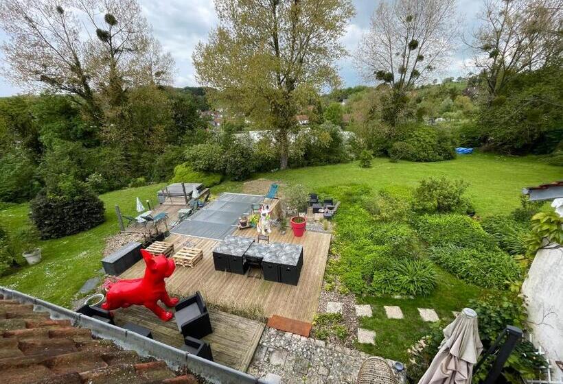 침실 1개 가든 전망 아파트, Le Clos Dessyag