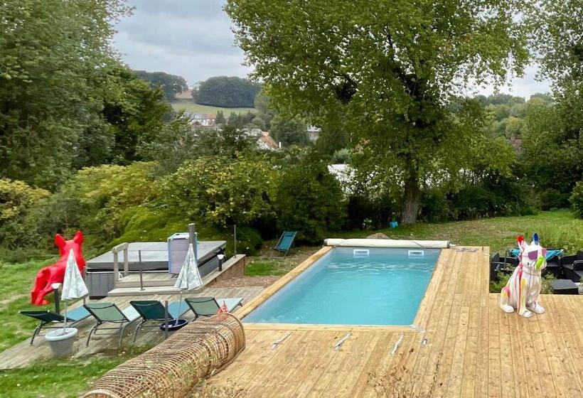 침실 1개 가든 전망 아파트, Le Clos Dessyag