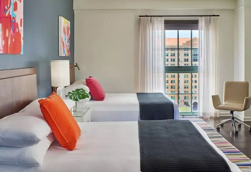 اتاق استاندارد با 2 تخت دوبل, Colonnade Coral Gables, Autograph Collection