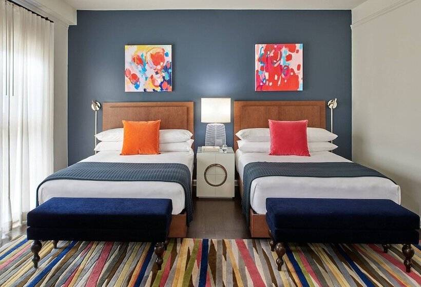 חדר סטנדרט שתי מיטות זוגיות, Colonnade Coral Gables, Autograph Collection