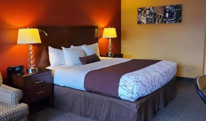 キングサイズベッドのデラックスルーム, Olympic Inn & Suites