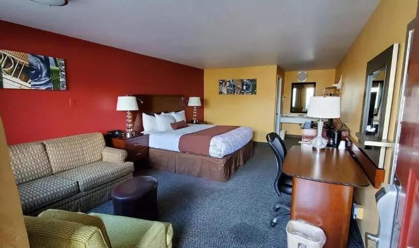 キングサイズベッドのデラックスルーム, Olympic Inn & Suites