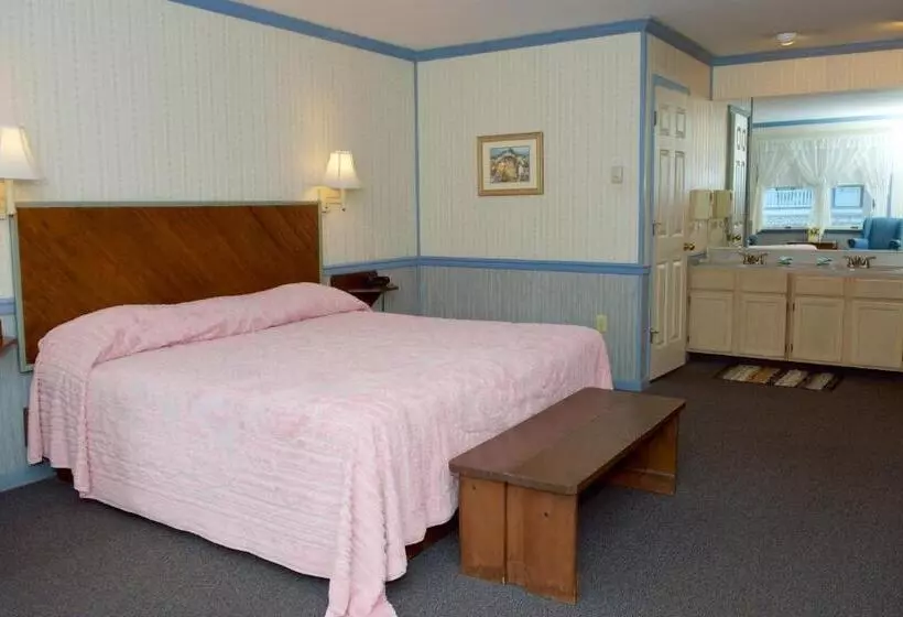 キングサイズベッドのスタンダードルーム, Myer Country Motel
