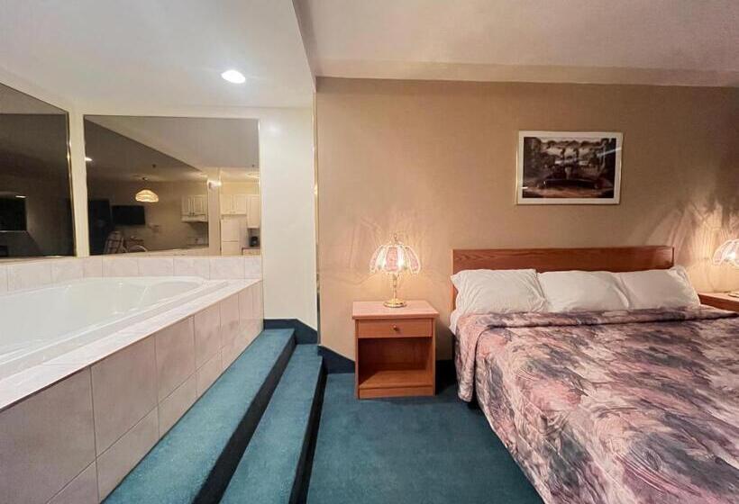 חדר סטנדרט עם מיטת קינג, Western Budget Motel #3 Whitecourt