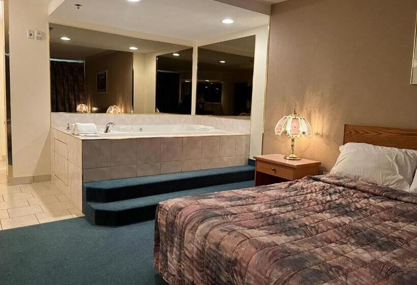 חדר סטנדרט עם מיטת קינג, Western Budget Motel #3 Whitecourt