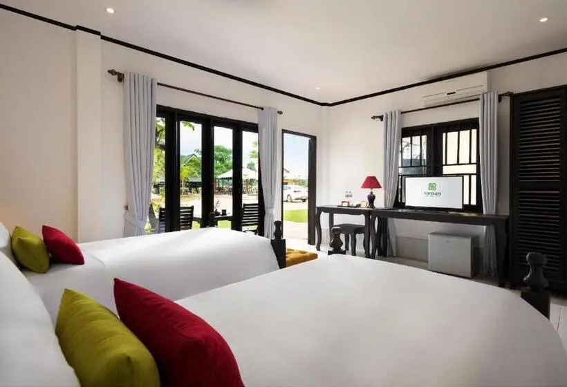 ガーデンビューデラックスルーム, Sansan Resort