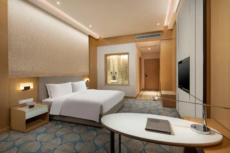 キングサイズベッドのスタンダードルーム, Holiday Inn Jiashan By Ihg