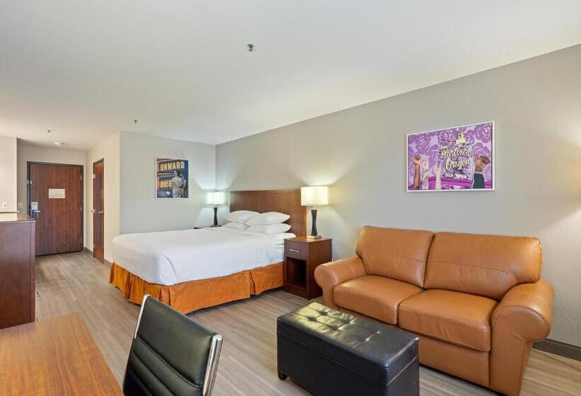 غرفة قياسية سرير كينج لذوى الإحتياجات الخاصة, Best Western Lake Oswego Hotel & Suites