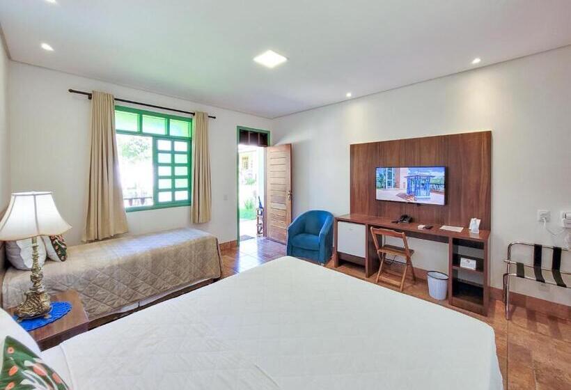 デラックストリプルルーム, Pousada Ouro Preto De Bonito