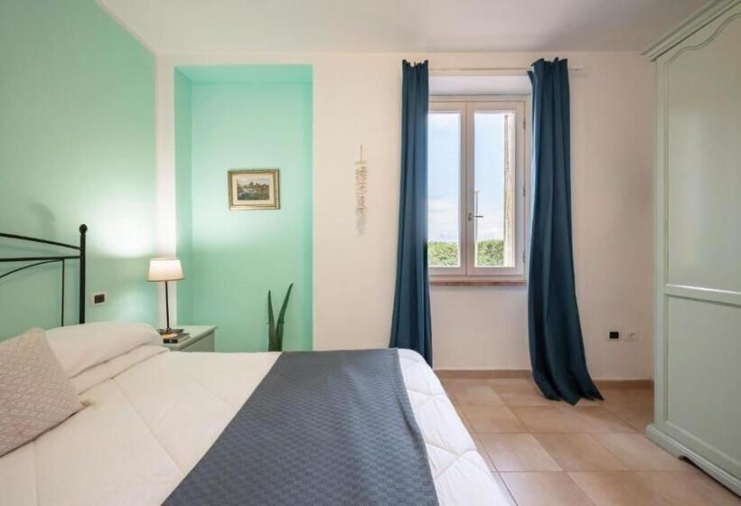 Апартаменты 1 Спальня Вид на Бассейн, Ombra Verde Residence E B&b