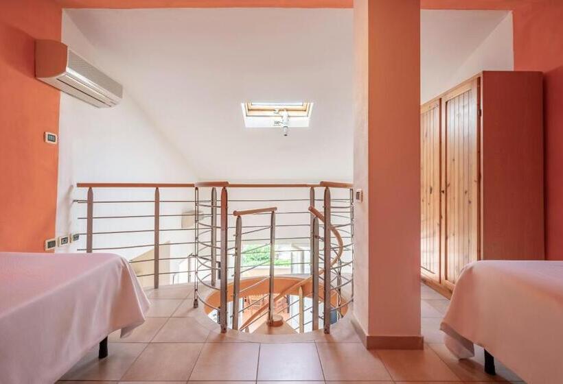 Апартаменты 2 спальни Вид на Бассейн, Ombra Verde Residence E B&b