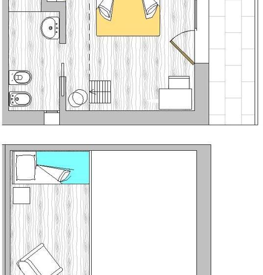 Quarto Triplo Estandar, Agriturismo Cascina Lert