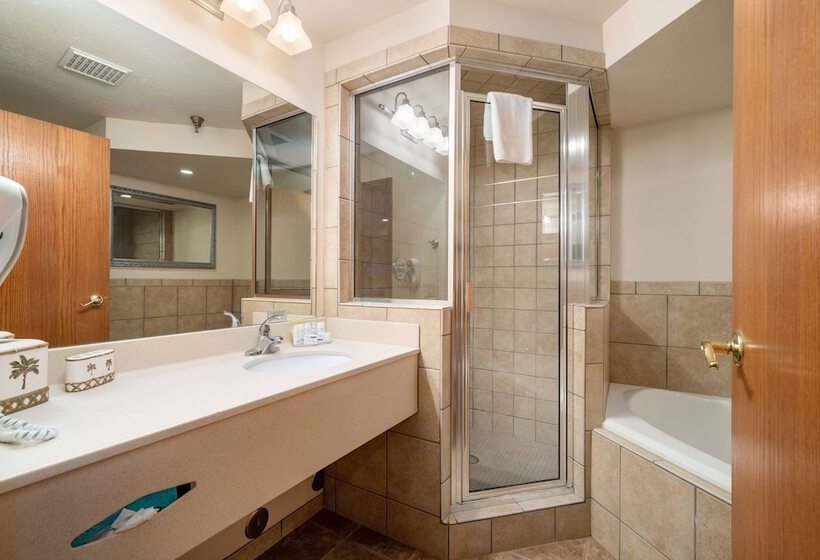 Люкс Кровать Кинг, Ramada By Wyndham Sioux Falls Airport   Waterpark Resort & Event Center