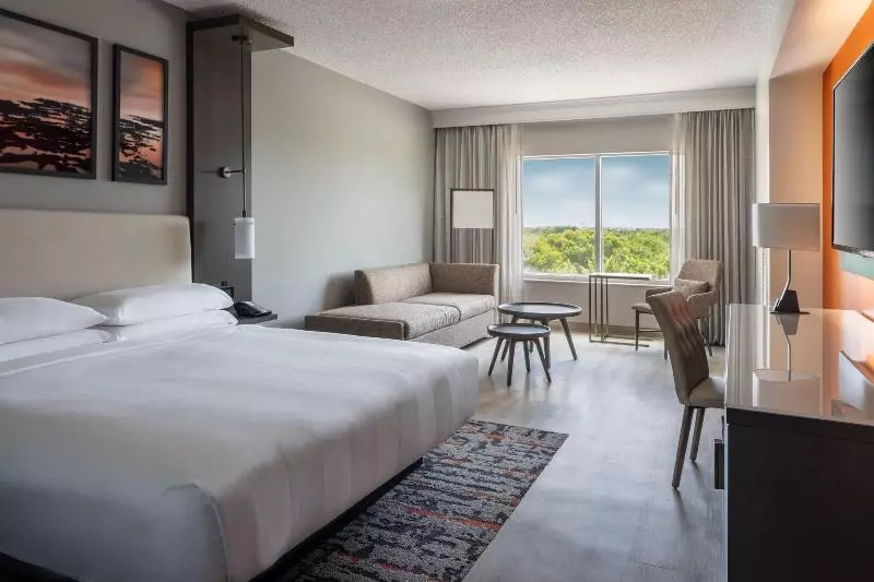 キングサイズベッドのエクゼクティブルーム, Fort Lauderdale Marriott Coral Springs Hotel & Convention Center