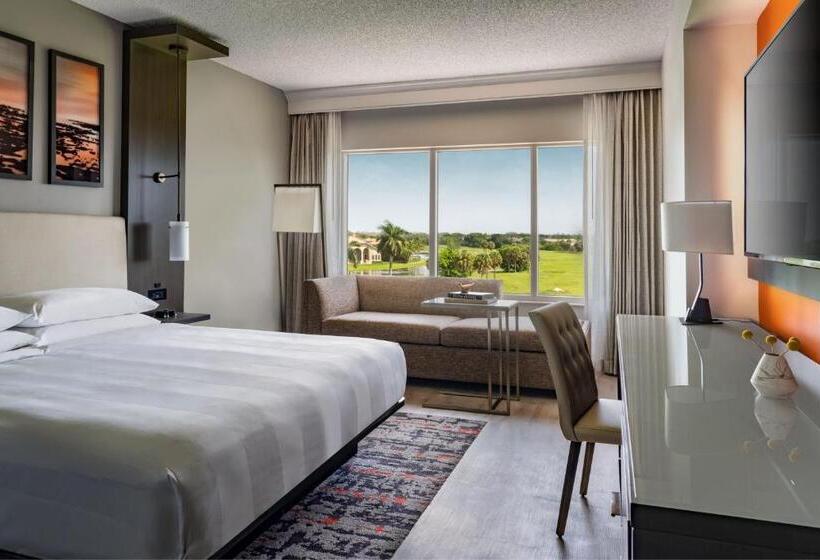 Стандартный Номер Кровать Кинг, Fort Lauderdale Marriott Coral Springs Hotel & Convention Center