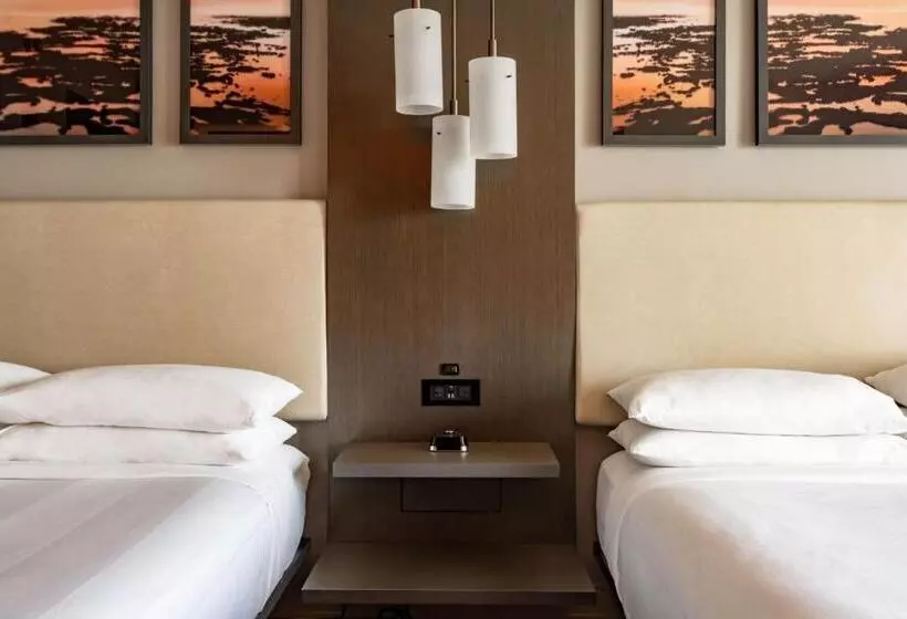 ２ダブルベッドのスタンダードルーム, Fort Lauderdale Marriott Coral Springs Hotel & Convention Center