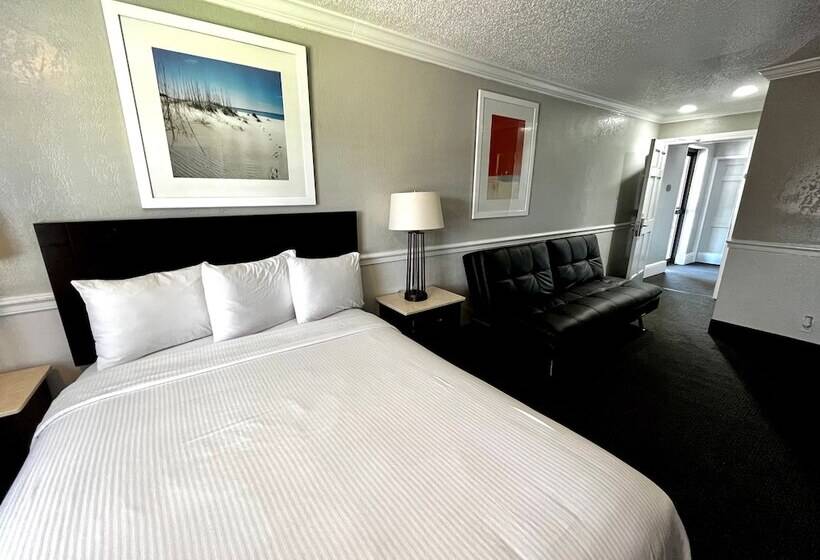 جناح ديلوكس سرير كينج, At Home Inn   Pensacola