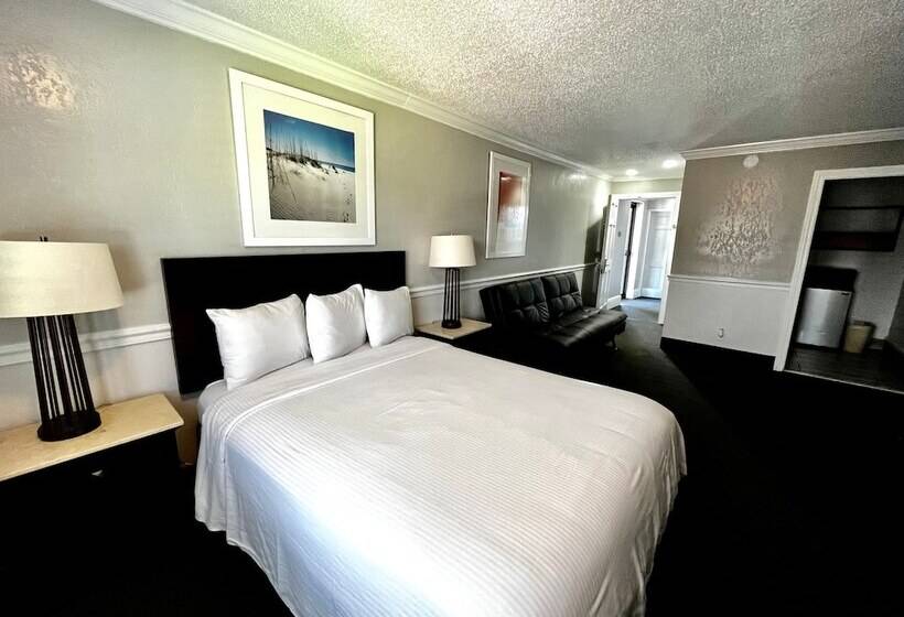 جناح ديلوكس سرير كينج, At Home Inn   Pensacola